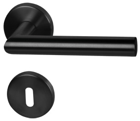 Drücker Ronny - R / schwarz satiniert