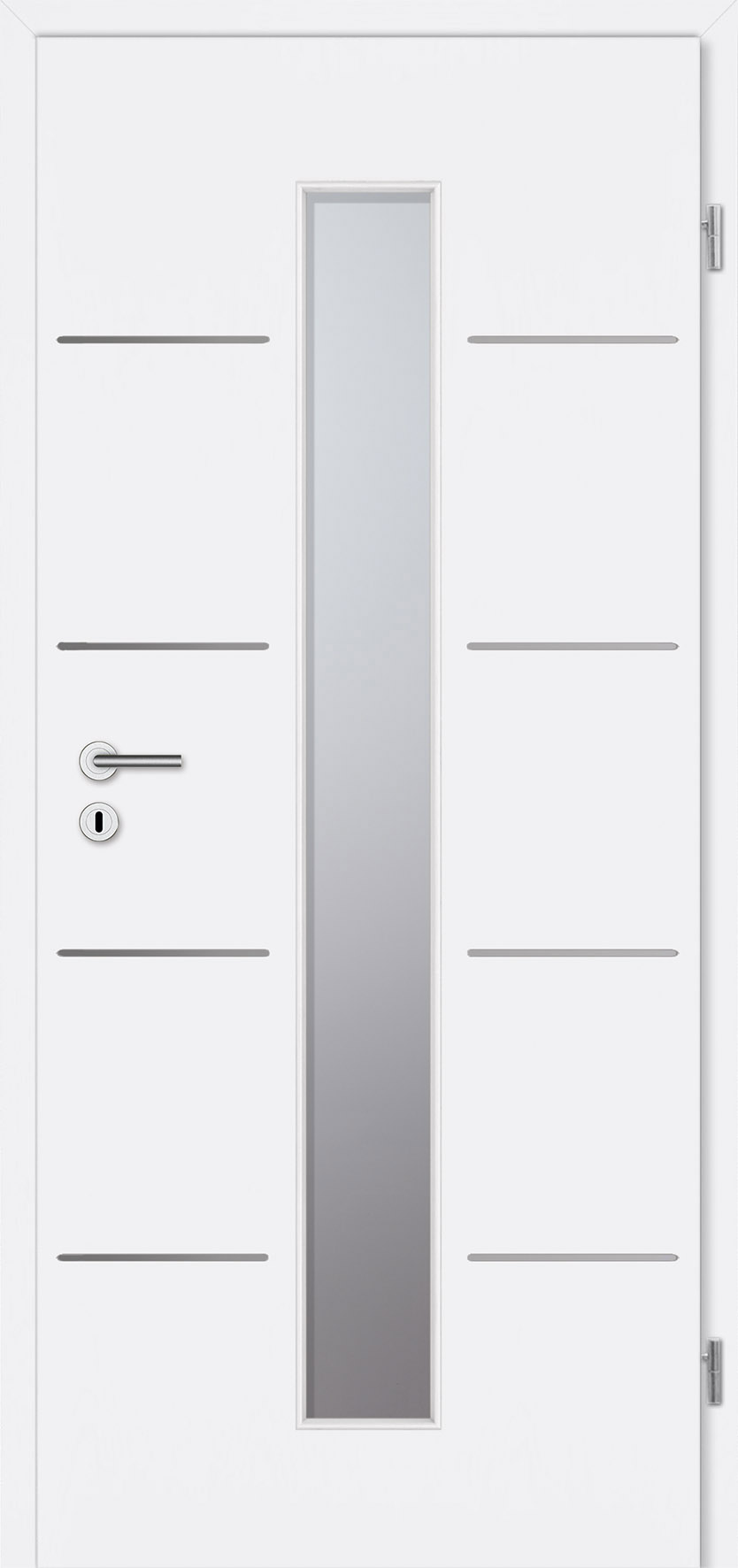 Designtür Aura A830 - LA4M / RAL 9016