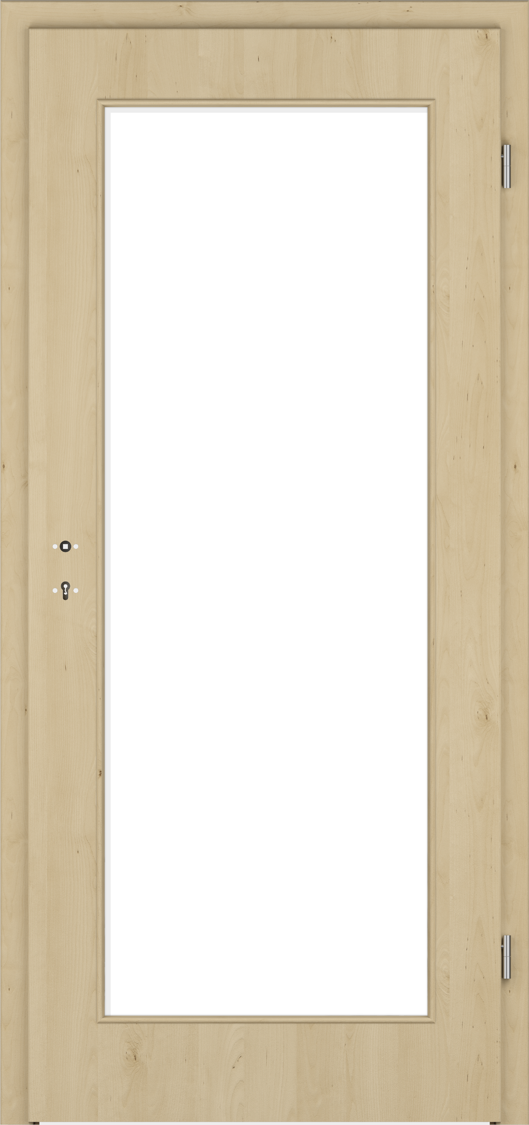 Zimmertür CePaL Natura Ahorn - mit Lichtausschnitt LA2