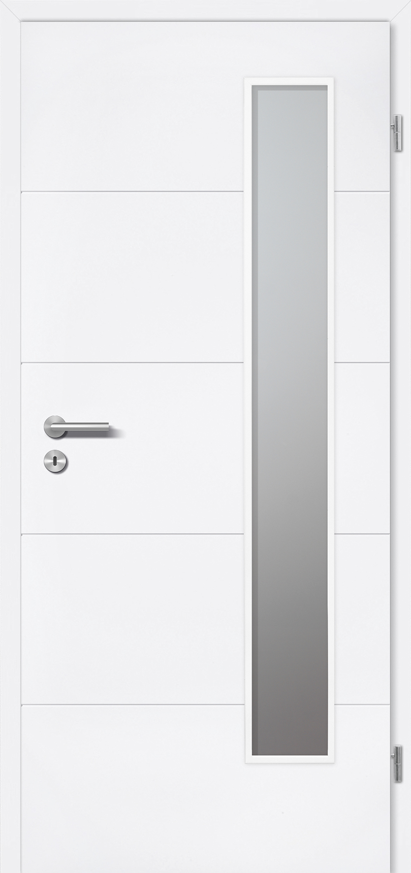 Profiltür Riva Ri1 - LA4B / RAL 9010