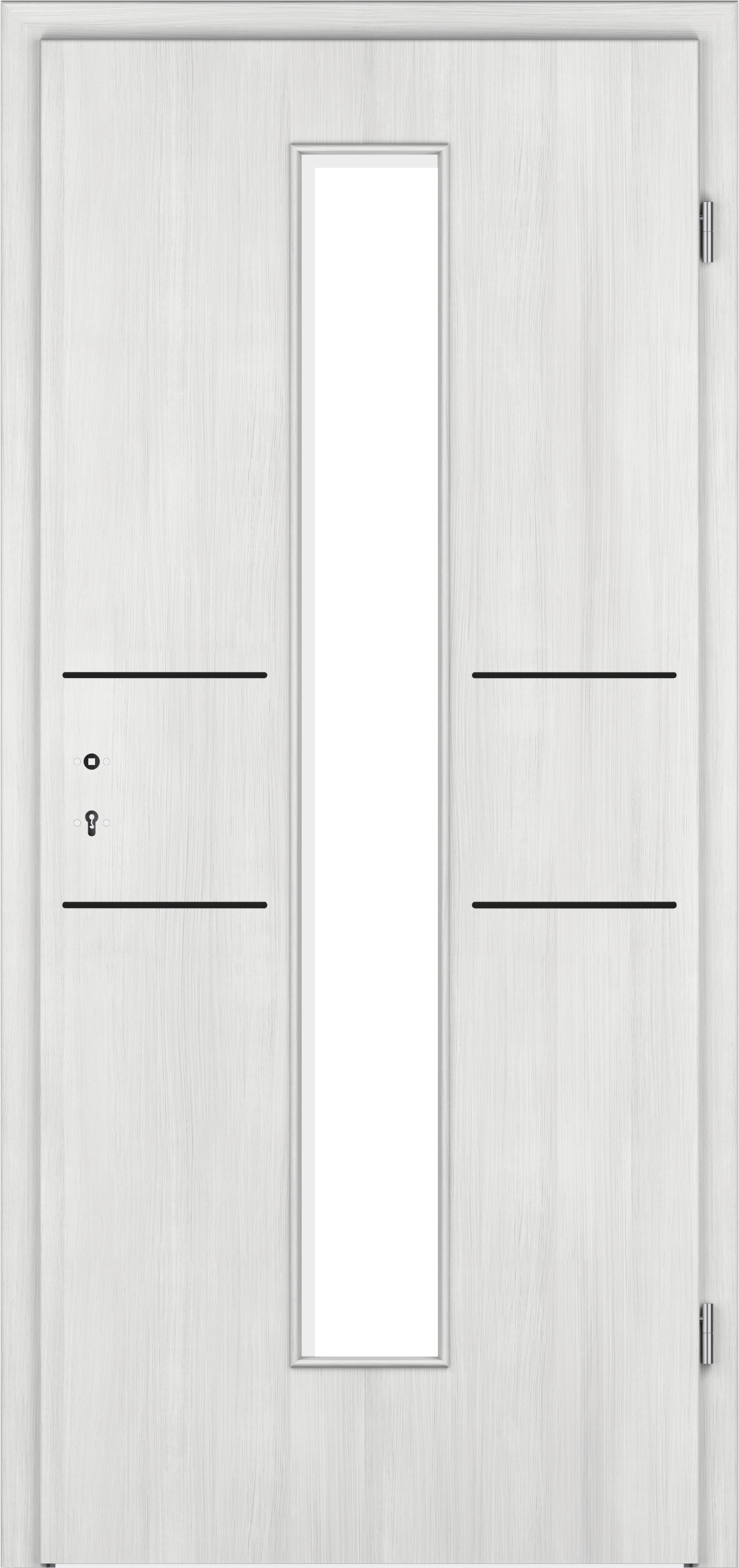 Designtür Corona C832 - LA4M / CePal Authentic Grigio