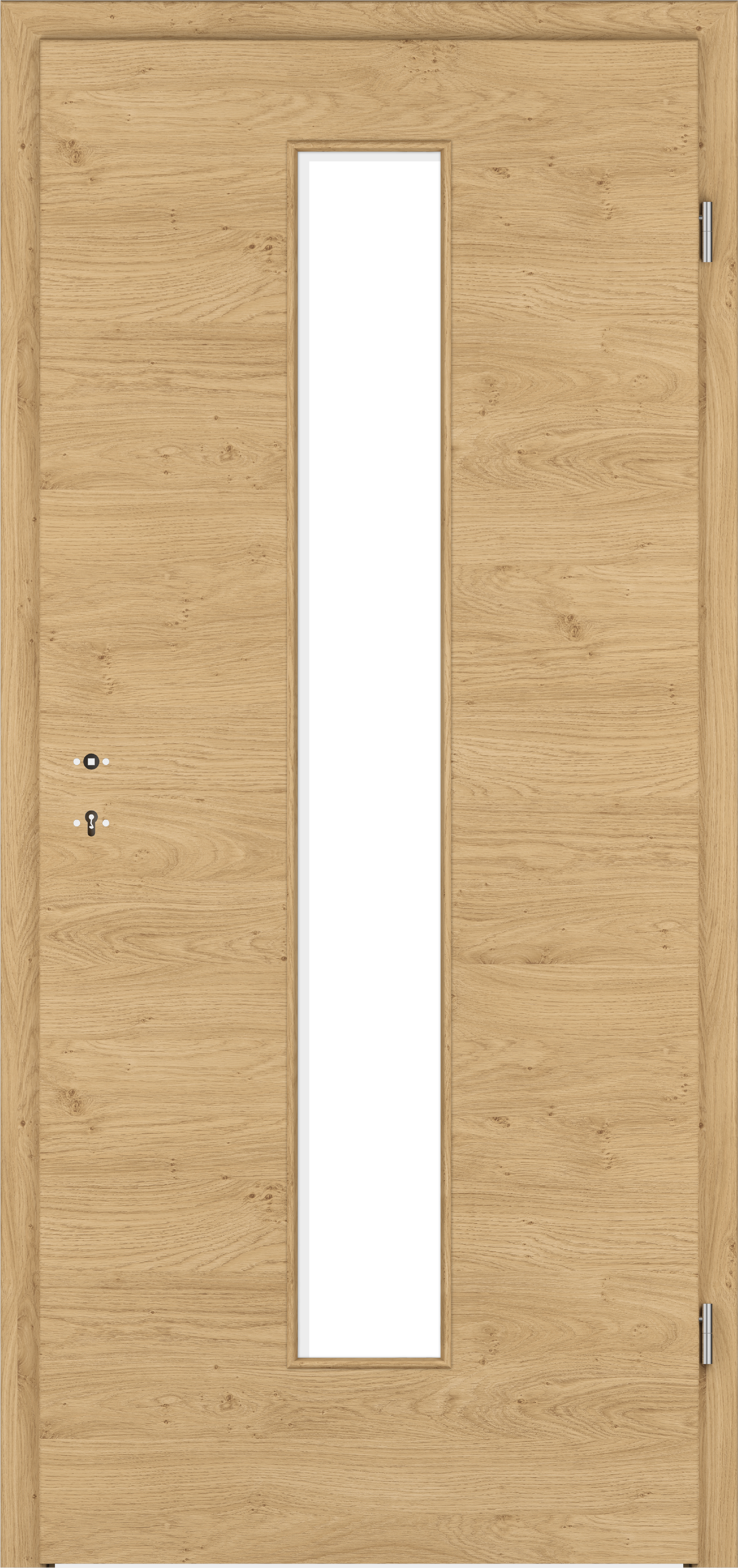 Zimmertür CePaL Authentic Asteiche DQ - mit Lichtausschnitt LA4M