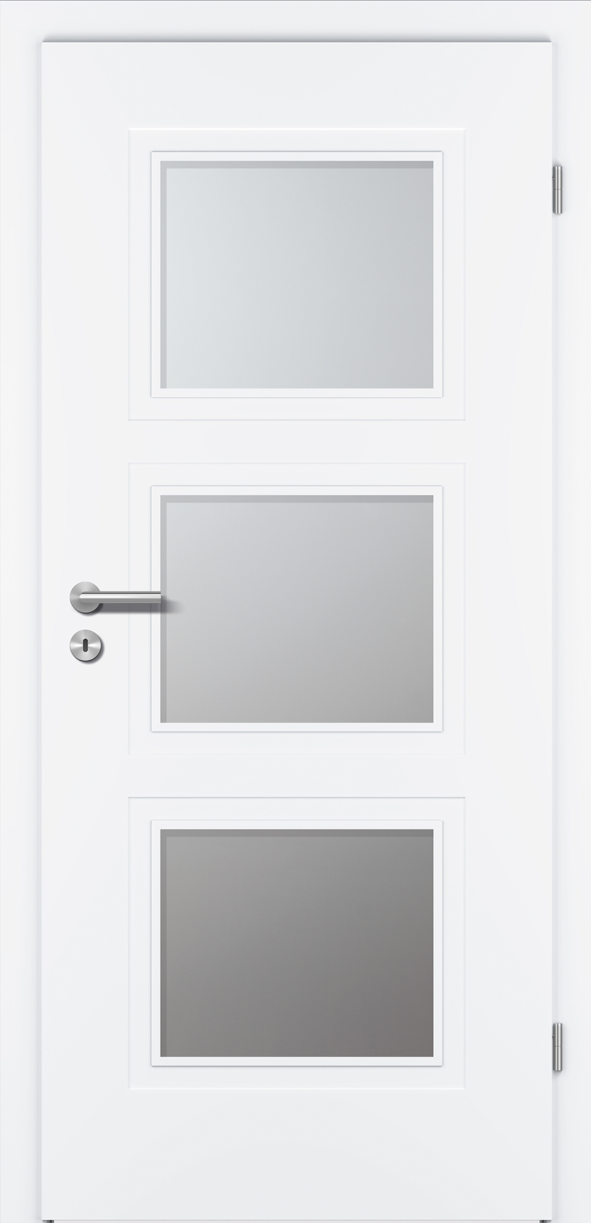 Profiltür Milano ML3 / RAL 9016