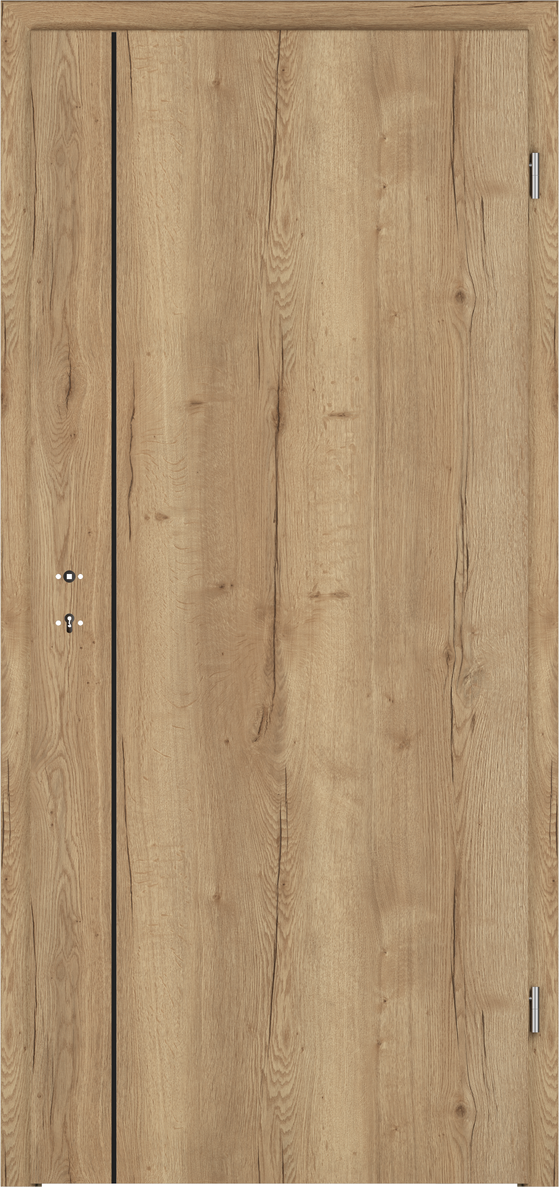 Designtür Corona C850 / CePal Authentic Risseiche