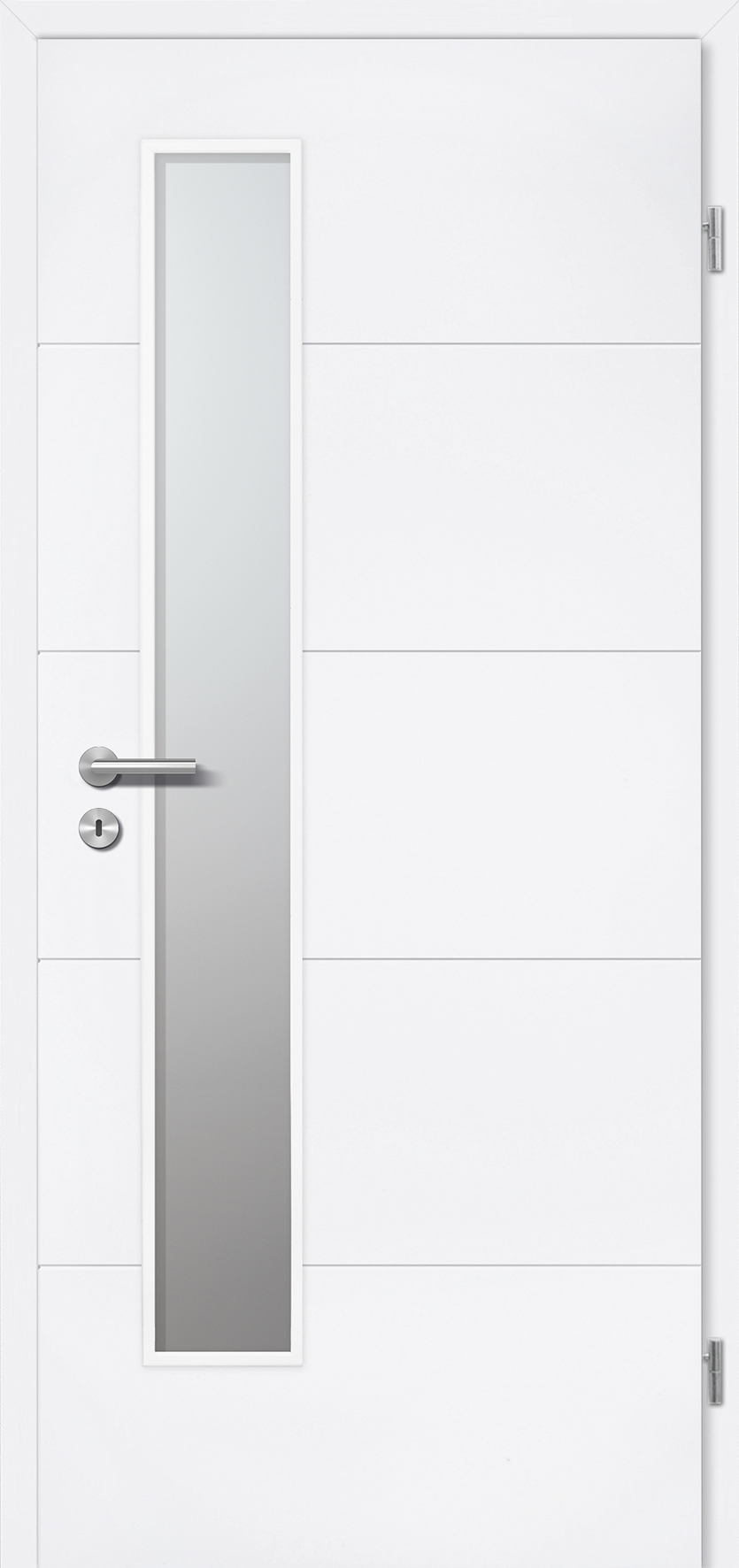 Profiltür Riva Ri1 - LA4S / RAL 9010