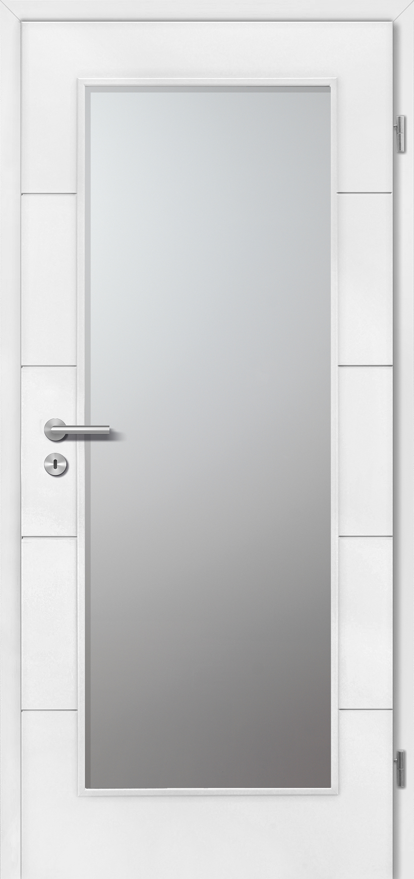 Profiltür Riva Ri1 - LA 2 / RAL 9010