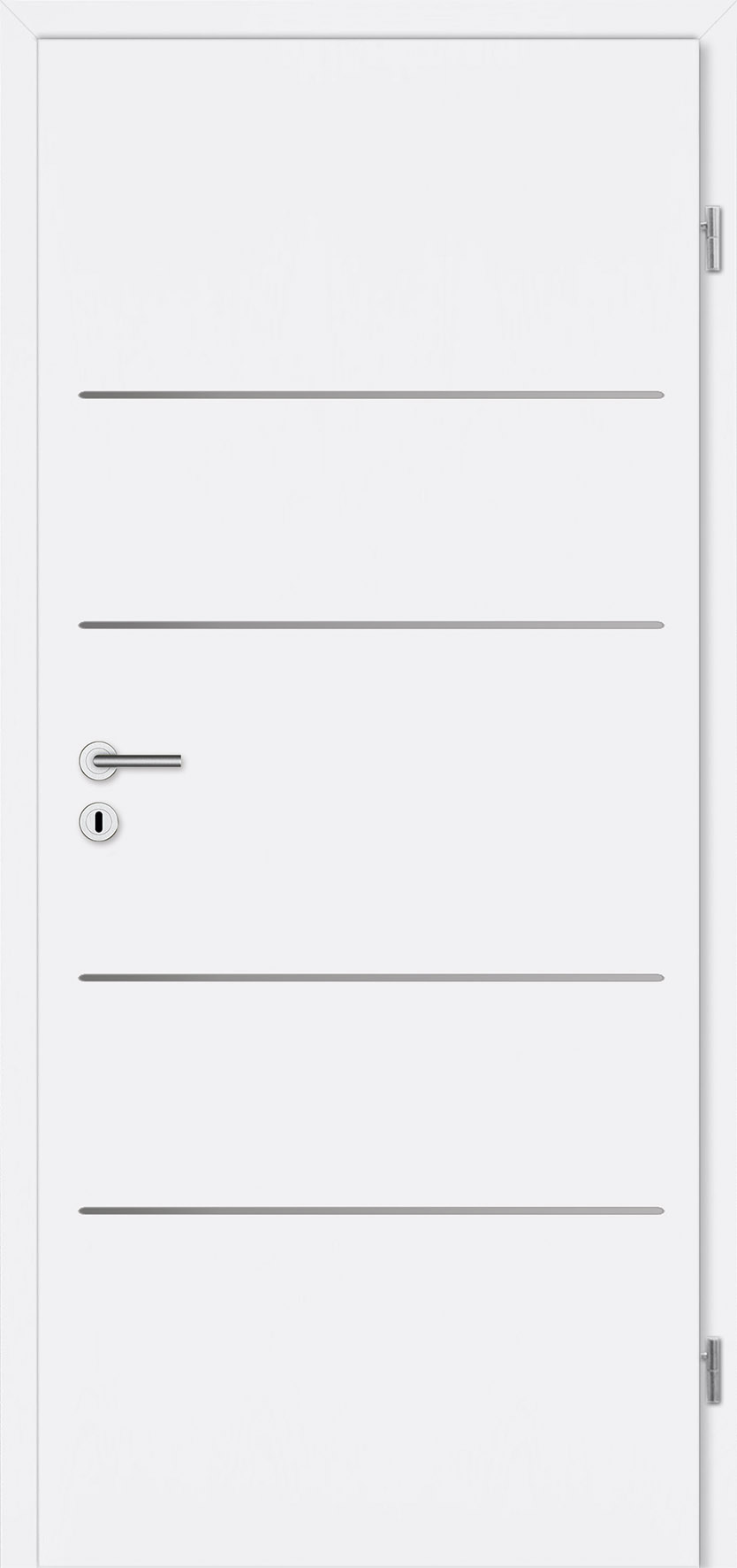 Designtür Aura A833 / RAL 9010