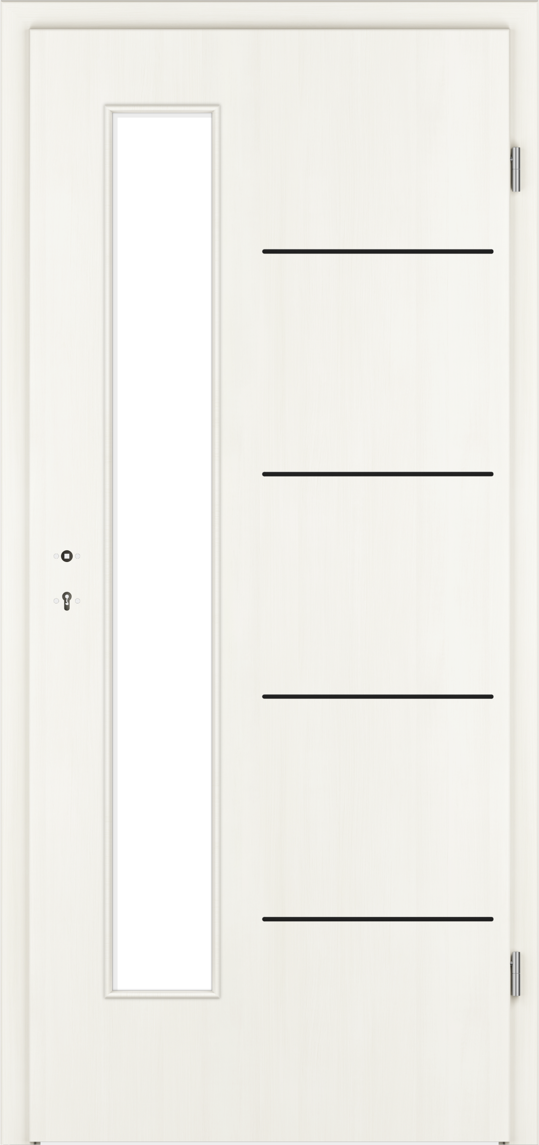 Designtür Corona C834 - LA4S / CePal Authentic Bianco