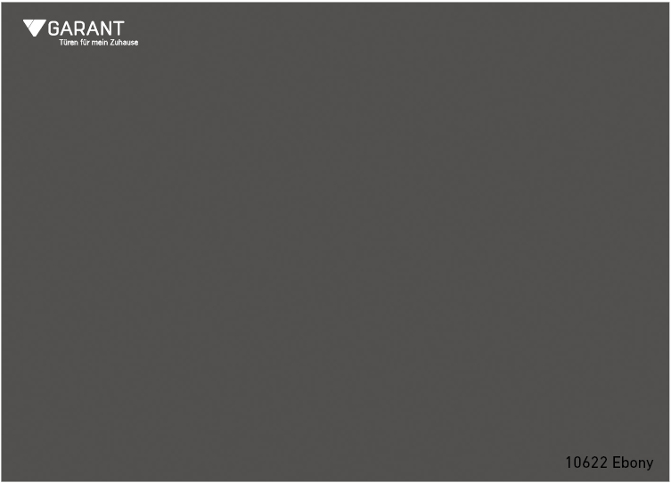 Zimmertür CePal Ebony mit DIN-Lichtausschnitt