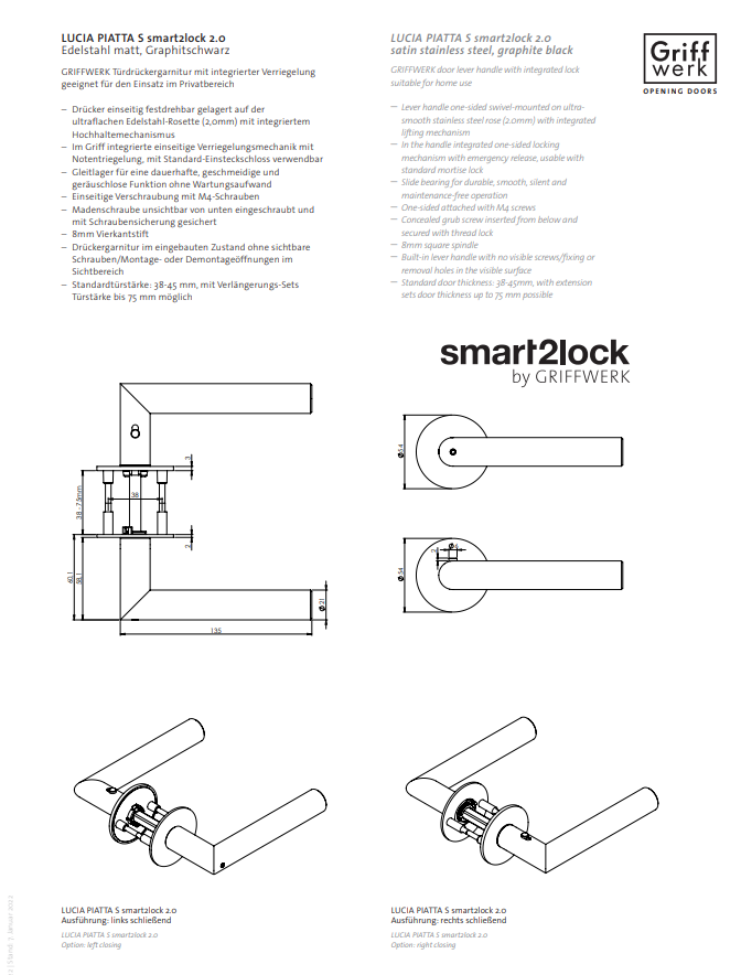 Lucia Piatta S ohne Schlüsselrosette