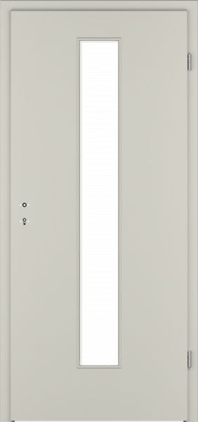 Zimmertür CePaL Grau Premium - mit Lichtausschnitt LA4M